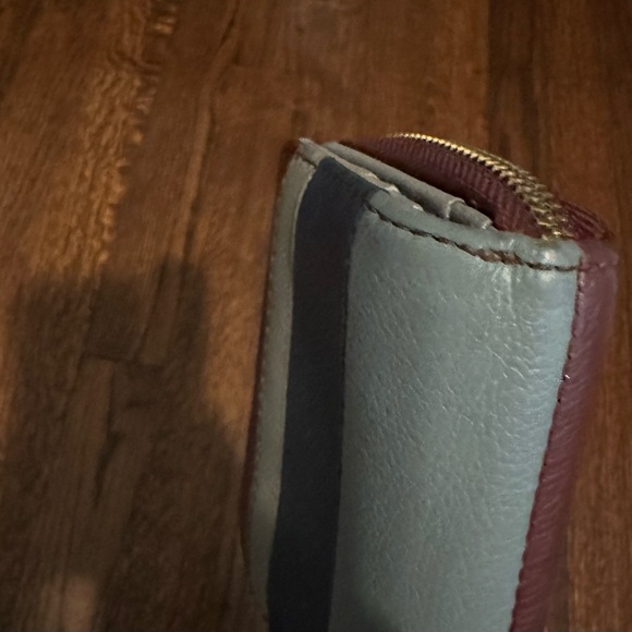 Fossil Leather Patchwork Bifold Wallet - Picture 7 of 11